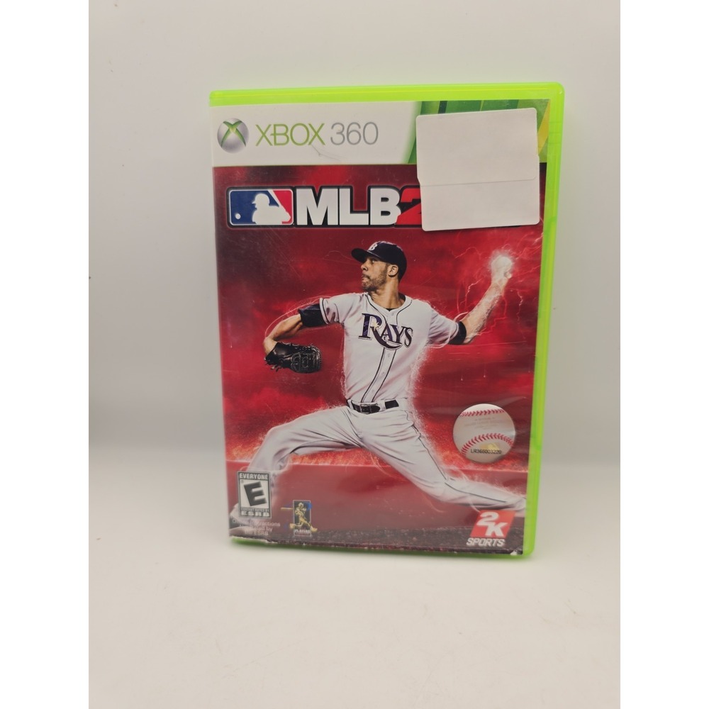 MLB 2K13 Xbox 360 Complete CIB Manual Disc David Price Rays 2K Sports Baseball